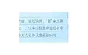 名字带梓的男孩名字好不好