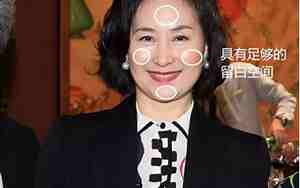 金型脸面相女明星图片