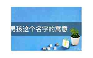 琛男孩名字寓意
