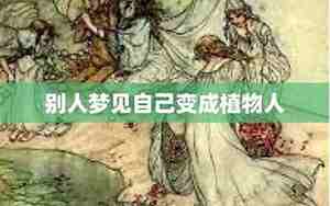 梦见自己变成别人的脸什么意思