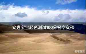 宝宝起名测试免费打分100分