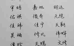13画的字有哪些取名女孩康熙字典中