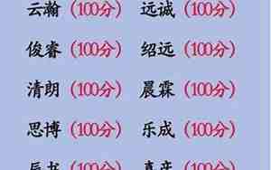男孩缺金取什么名字好听