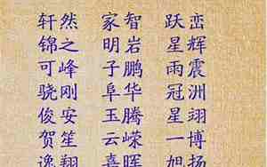 王的名字,王的名字叫什么好听女孩