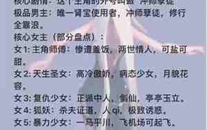 适合小说女主的名字古风