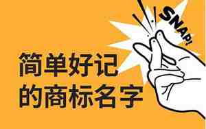 好记的名字两个字