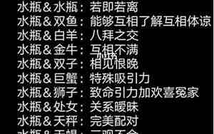 水瓶和水瓶适合不适合在一起