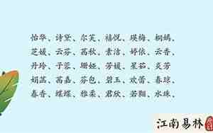 以心取名女孩