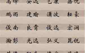 代表水的名字有哪些