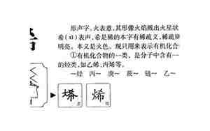 烯在名字里的寓意