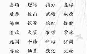缺土有寓意的男孩名字小名