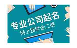 电子商务公司起名
