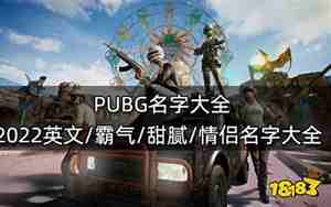 pubg名字怎么取才合格