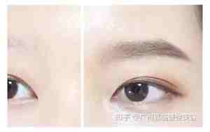 眉毛后半段稀疏面相